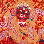 Mahakala Thangka - Handpainted Buddhist Art