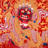 Mahakala Thangka - Handpainted Buddhist Art