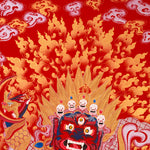Mahakala Thangka - Handpainted Buddhist Art