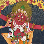 Vajrakilaya Thangka  - Wrathful deity 