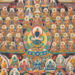 Vajradhara Thangka - Sacred Tibetan Painting