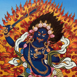 Yeshe Walmo - Semi-Wrathful Protector Deity  Dudjom 