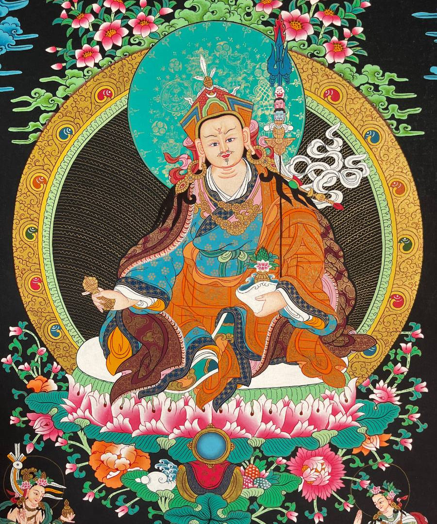 Guru Thangka - Tibetan Buddhist Art