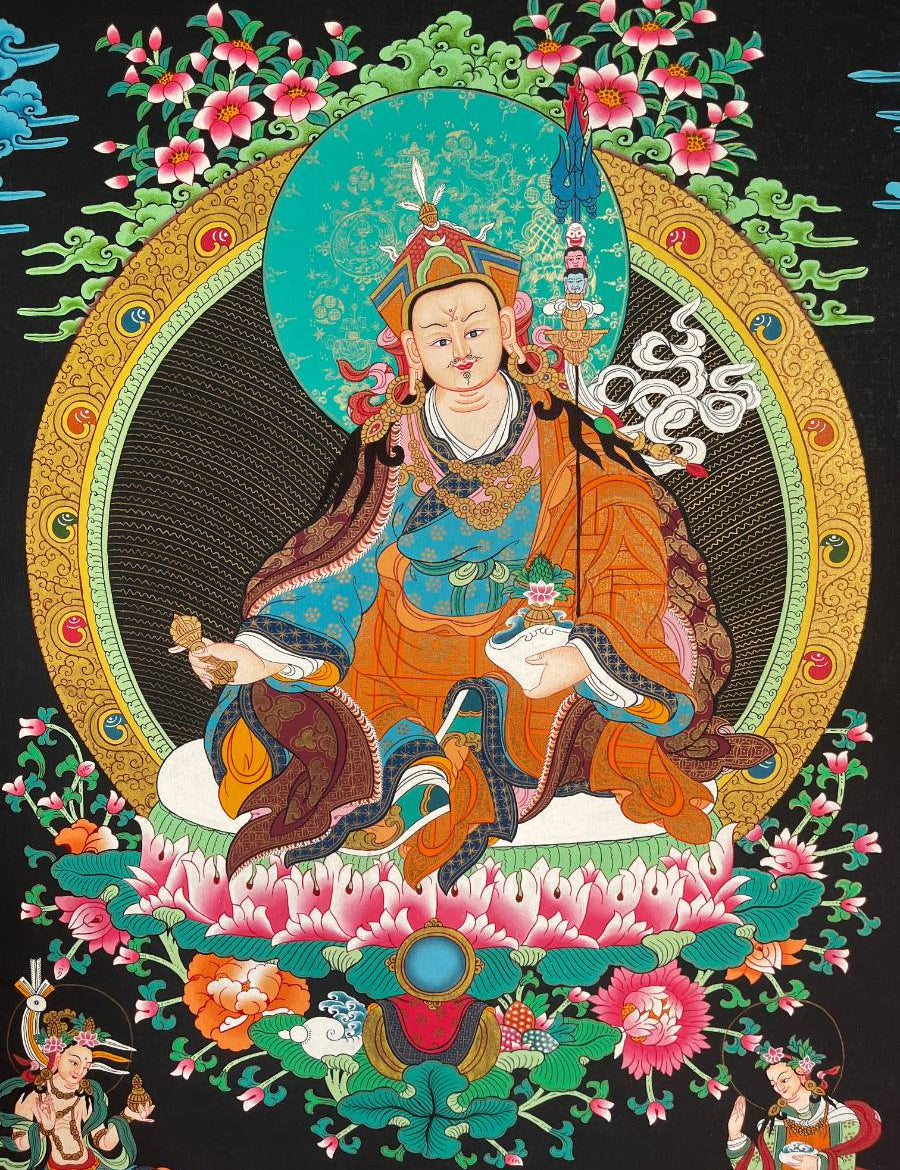 Guru Thangka - Tibetan Buddhist Art