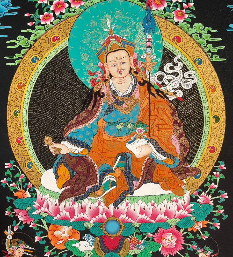 Guru Thangka - Tibetan Buddhist Art