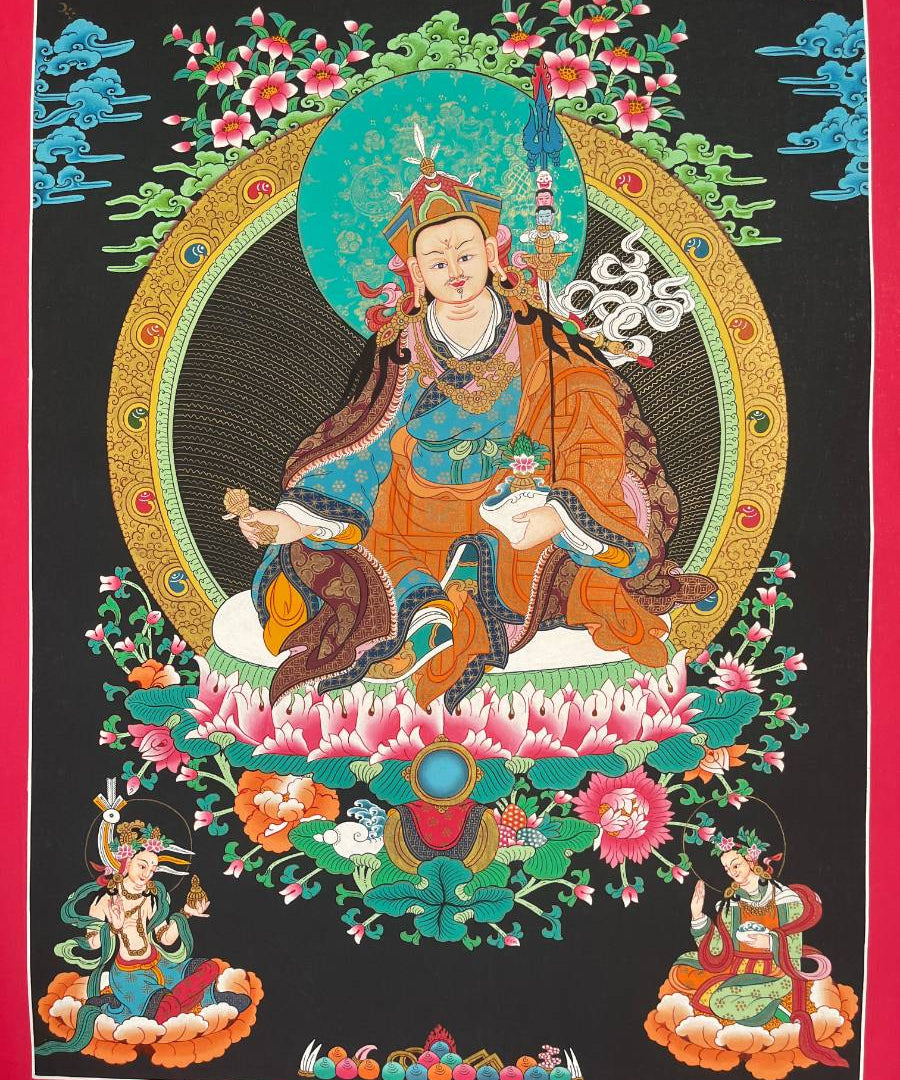Guru Thangka - Tibetan Buddhist Art