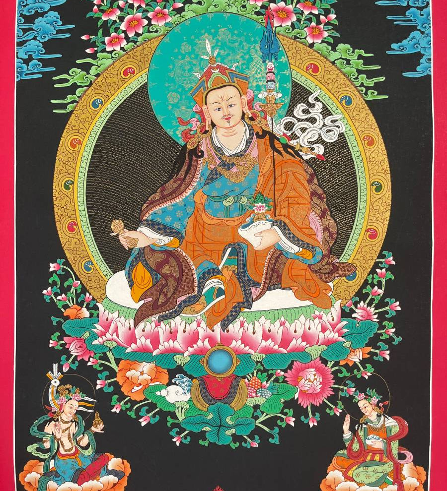 Guru Thangka - Tibetan Buddhist Art