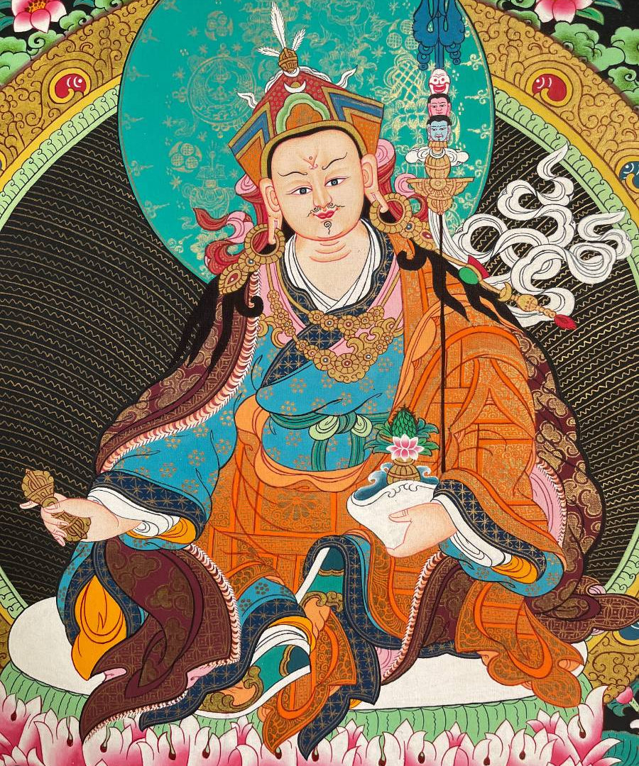 Guru Thangka - Tibetan Buddhist Art