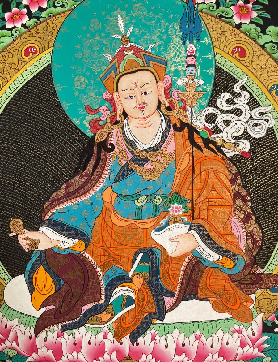 Guru Thangka - Tibetan Buddhist Art