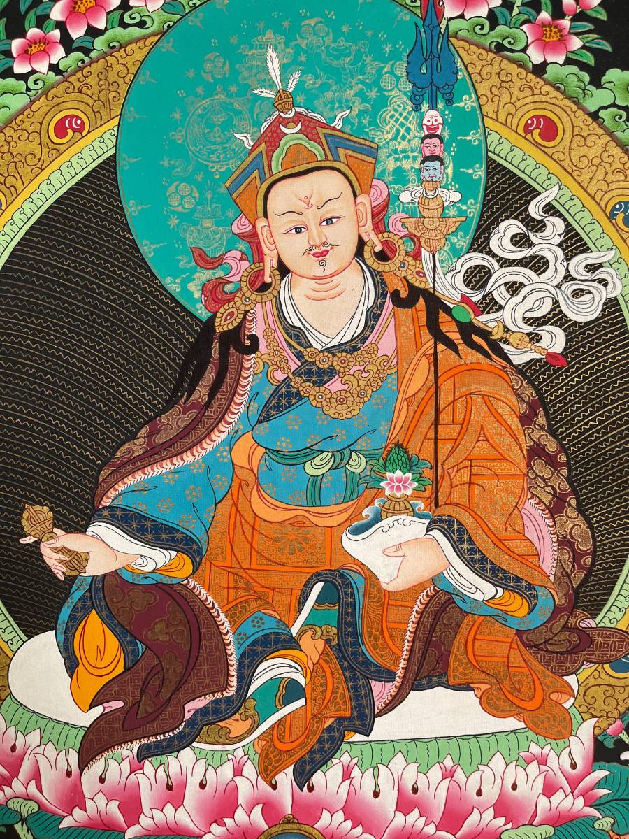 Guru Thangka - Tibetan Buddhist Art