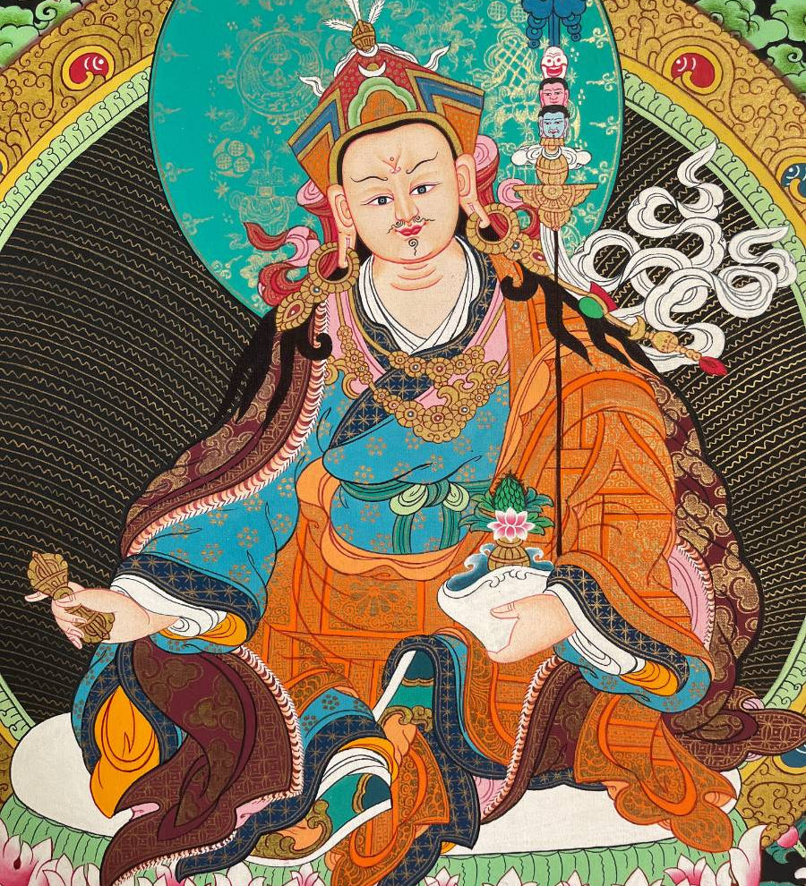 Guru Thangka - Tibetan Buddhist Art