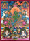 Green Tara Thangka Painting - Handpainted Art
