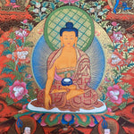 Shakyamuni Buddha Thangka - Tibetan Painting