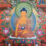 Shakyamuni Buddha Thangka - Tibetan Painting