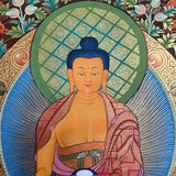 Shakyamuni Buddha Thangka - Tibetan Painting