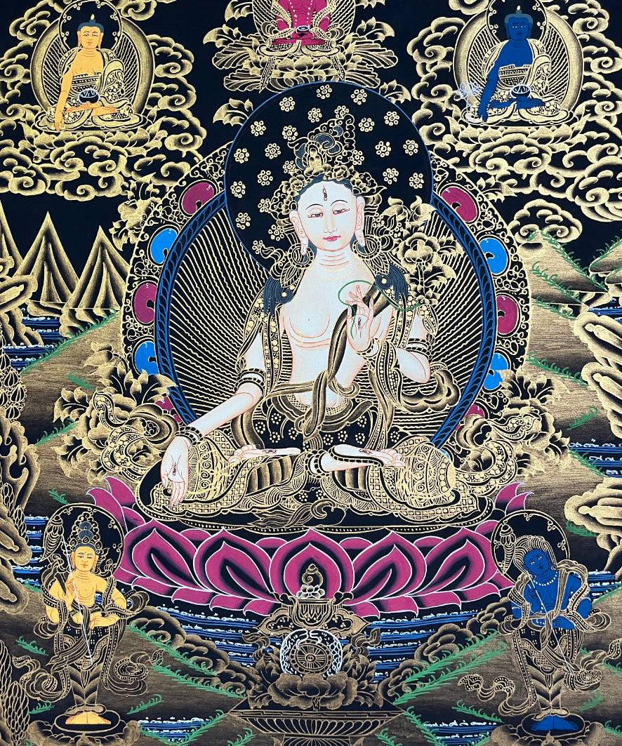 White Tara Thangka