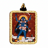 Kali protective deity thangka traditional Himalayan art