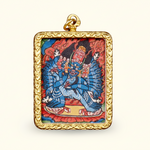 Yamantaka ghau thangka spiritual artwork Nepal