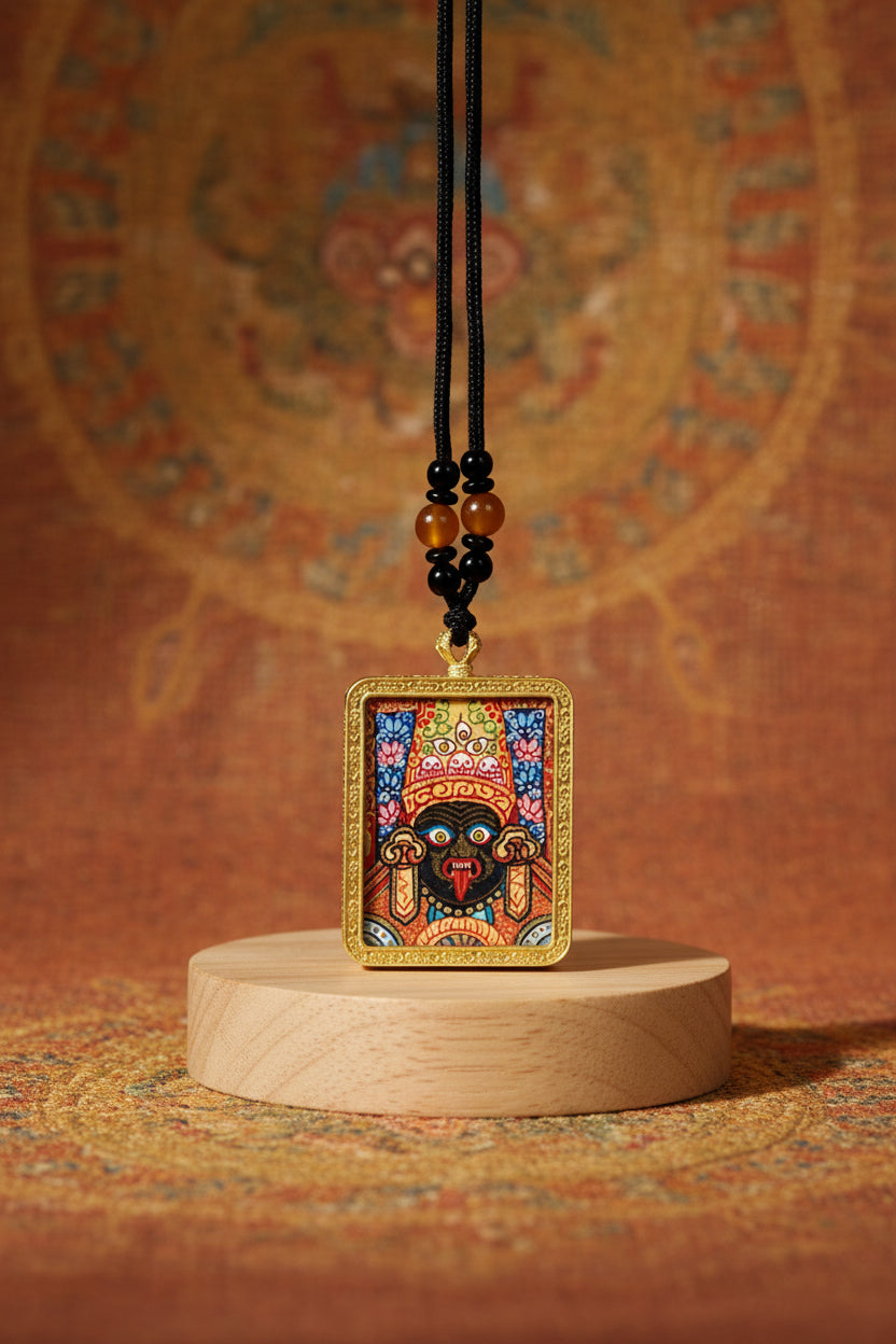 Kali ghau thangka spiritual artwork Nepal