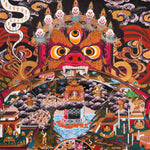 Wheel of Life Thangka - Sacred Tibetan Painting