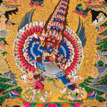 Heruka Deity Thangka – Sacred Handpainted Art