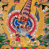 Heruka Deity Thangka – Sacred Handpainted Art