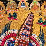 Heruka Deity Thangka – Sacred Handpainted Art