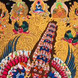 Heruka Deity Thangka – Sacred Handpainted Art