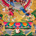 Heruka Deity Thangka – Sacred Handpainted Art