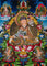 guru rinpoche thangka painting handmade in nepal