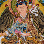 guru rinpoche thangka painting handmade in nepal