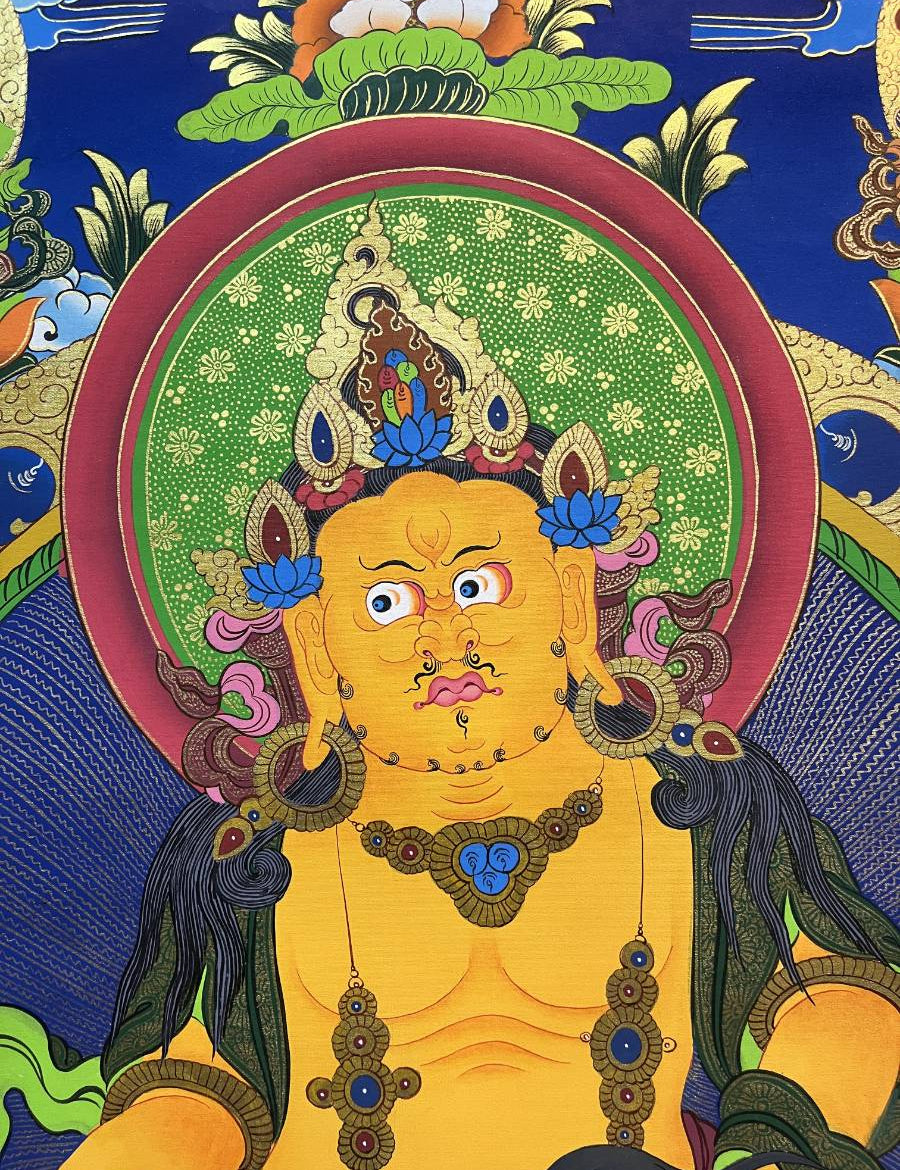 Zambala Thangka Painting