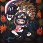 Mahakala Thangka - Tibetan Art for decor