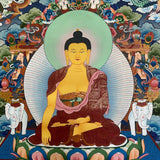 Shakyamuni Buddha - Tibetan Painting