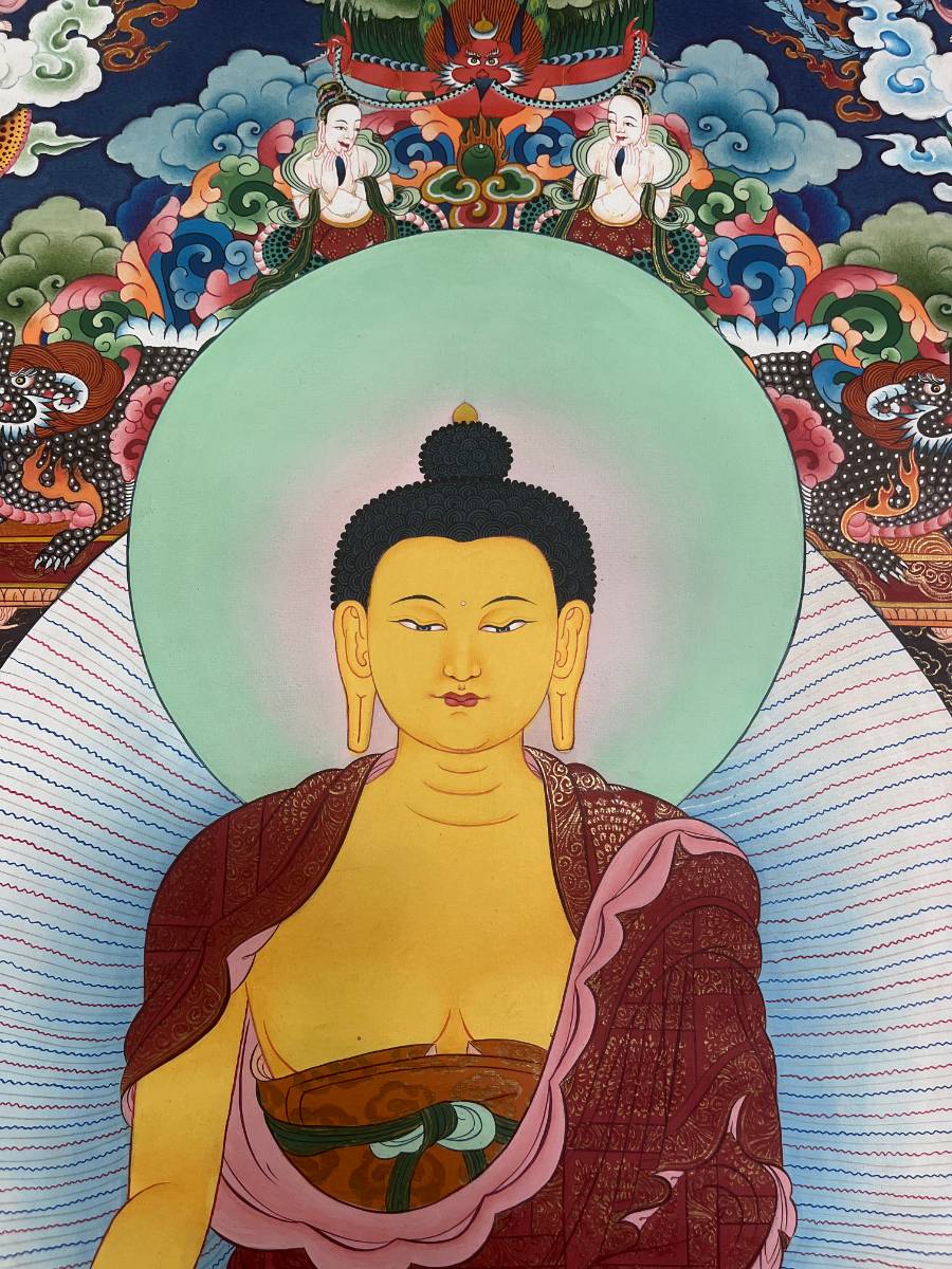 Shakyamuni Buddha - Tibetan Painting