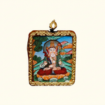 Fushen Fusa Ghau Thangka Tibetan protective deity miniature artwork from Nepal