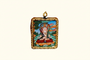 Fushen Fusa Ghau Thangka Tibetan protective deity miniature artwork from Nepal