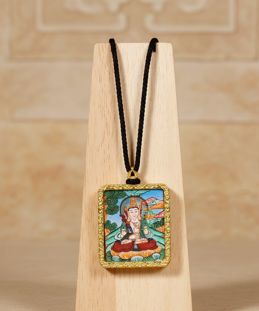 Fushen Fusa Ghau Thangka Tibetan protective deity miniature artwork from Nepal