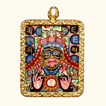 Zhaji Lhamo Ghau thangka Tibetan protector deity painting