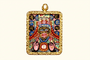 Zhaji Lhamo Ghau thangka Tibetan protector deity painting