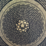 Mantra Mandala Thangka - Handpainted art