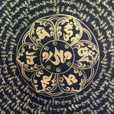 Mantra Mandala Thangka - Handpainted art