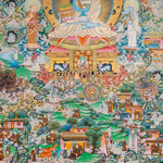 Hand-Painted Thangka of Jetsun Milarepa - Tibetan Painting