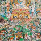 Hand-Painted Thangka of Jetsun Milarepa - Tibetan Painting