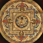 Shakyamuni Buddha Mandala Thangka  Buddhist sacred art 