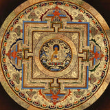 Shakyamuni Buddha Mandala Thangka  Buddhist sacred art 