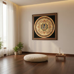 Medicine Buddha Mandala Thangka healing Buddha sacred art.