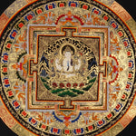 Chenrezig Mandala Thangka Avalokiteshvara Art Nepal