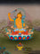 manjushri thangka painting buddhist wisdom artwork