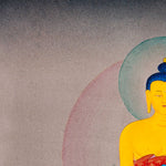 sacred himalayan shakyamuni buddha thangka art